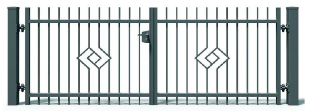 SMARAGDAS : Double Swing Gates DS